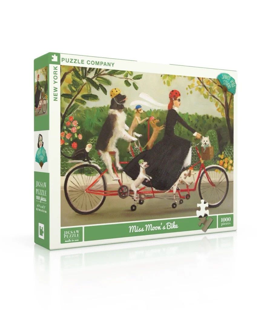 Casse-Tête Miss Moon&#39;s  Bike   1000 pièces