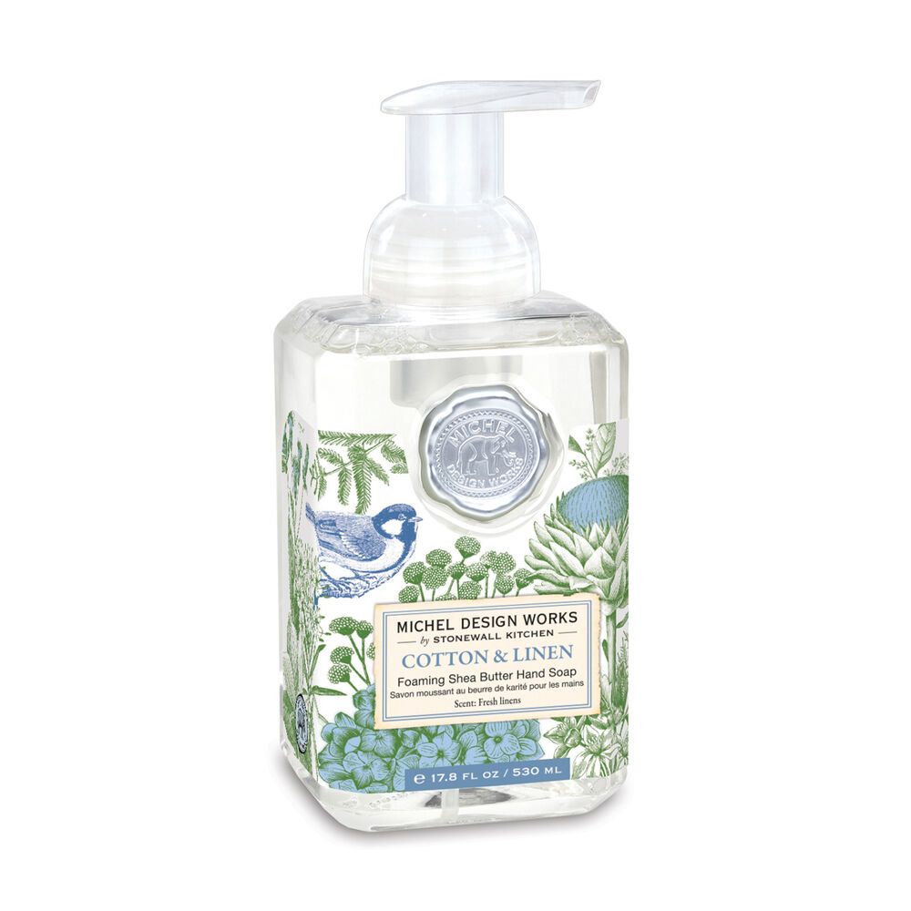 Savon en pompe Michel Design Works Cotton &amp; Linen