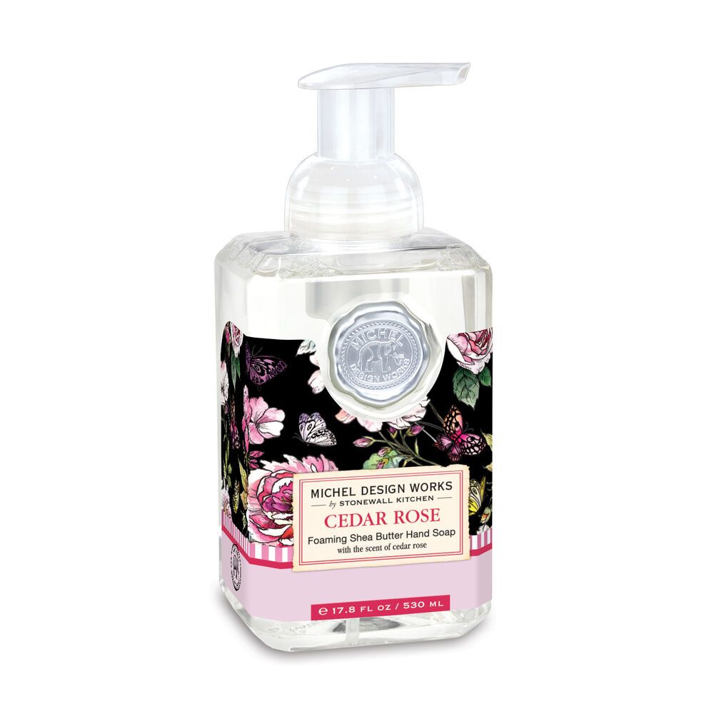 Savon en pompe Michel Design Works Cedar Rose