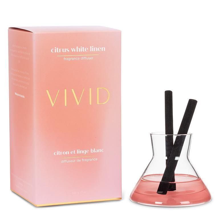 Diffuseur de Fragrance  Citron et Linge Blanc