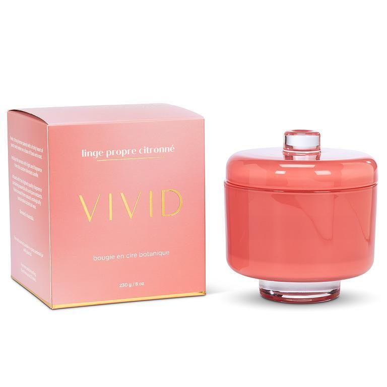 Chandelle Linge Propre Citronné  8oz