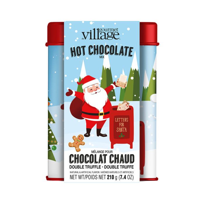 Boîte À Souvenirs Festif Chocolat Chaud  Gourmet du Village