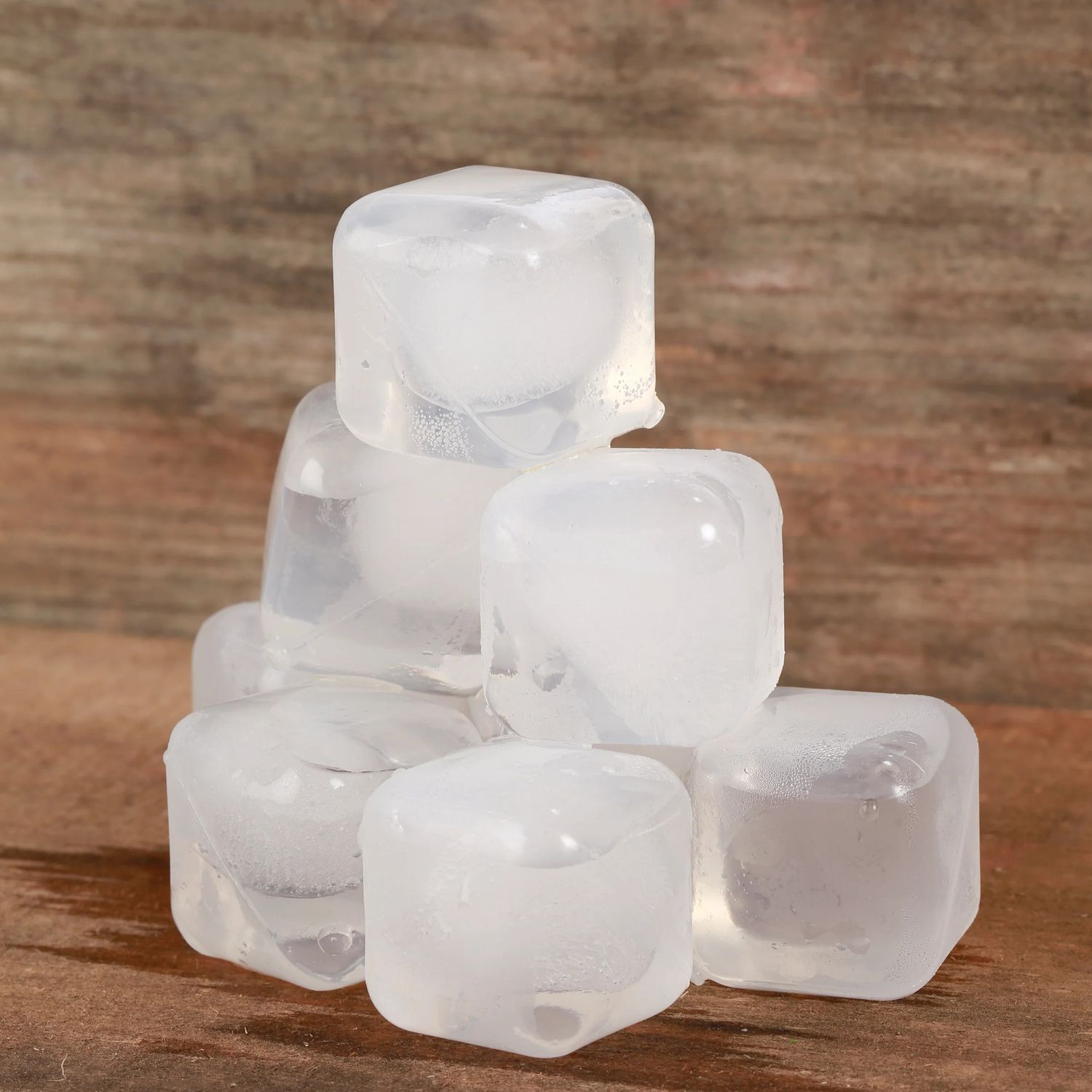 Cubes de glace transparents réutilisables Kikkerland
