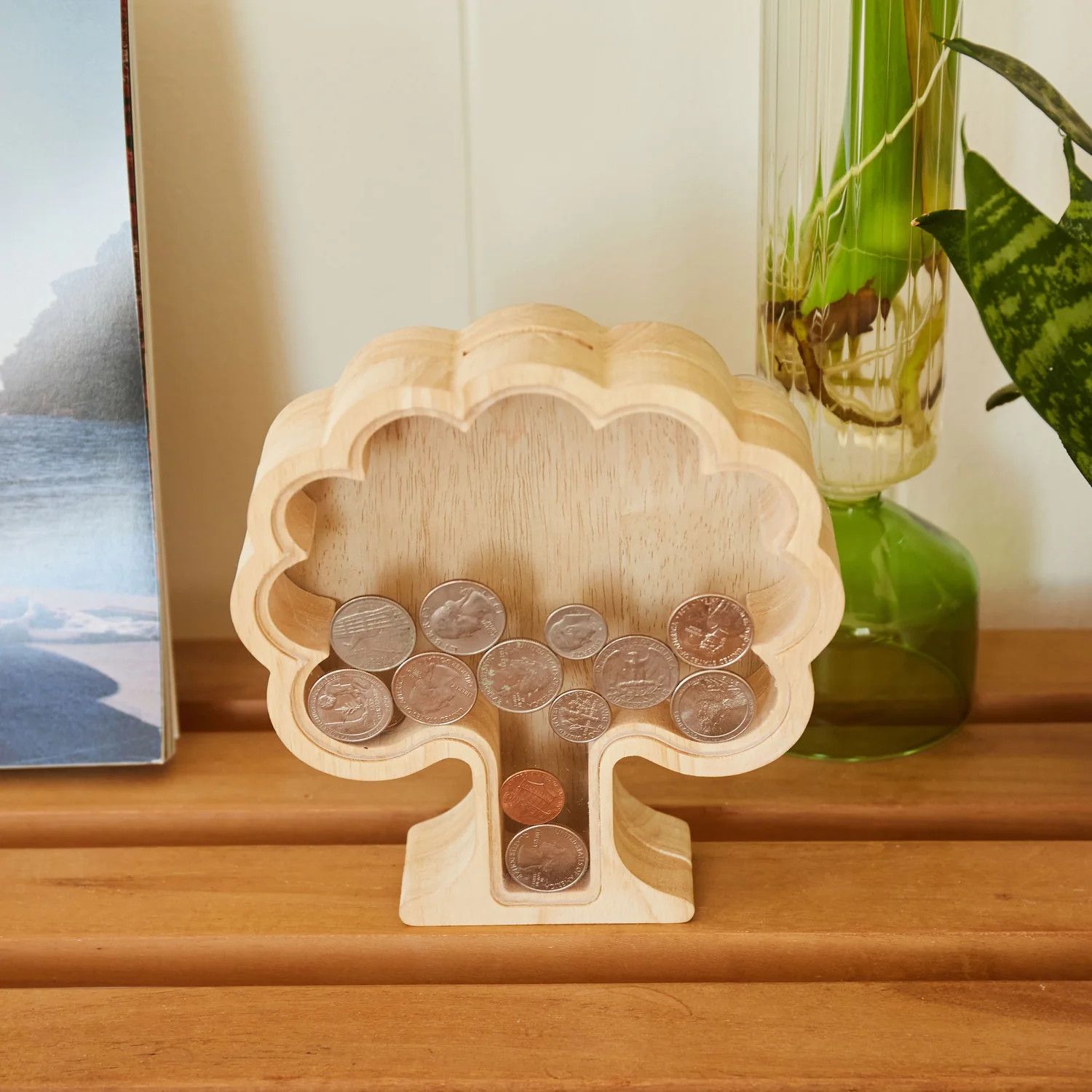 Tirelire Arbre  de Kikkerland