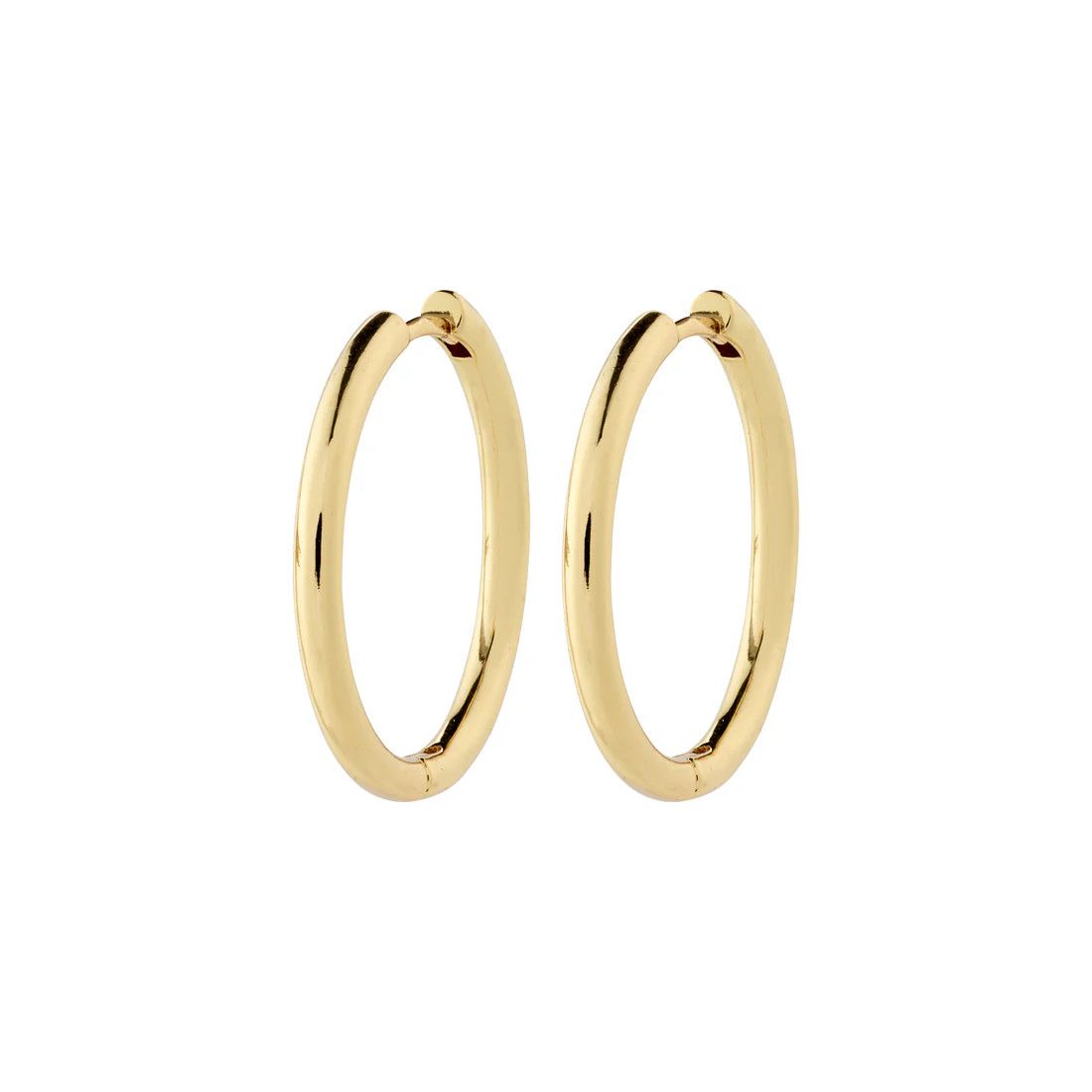 Boucles d&#39;oreille Pilgrim Charm anneaux large or