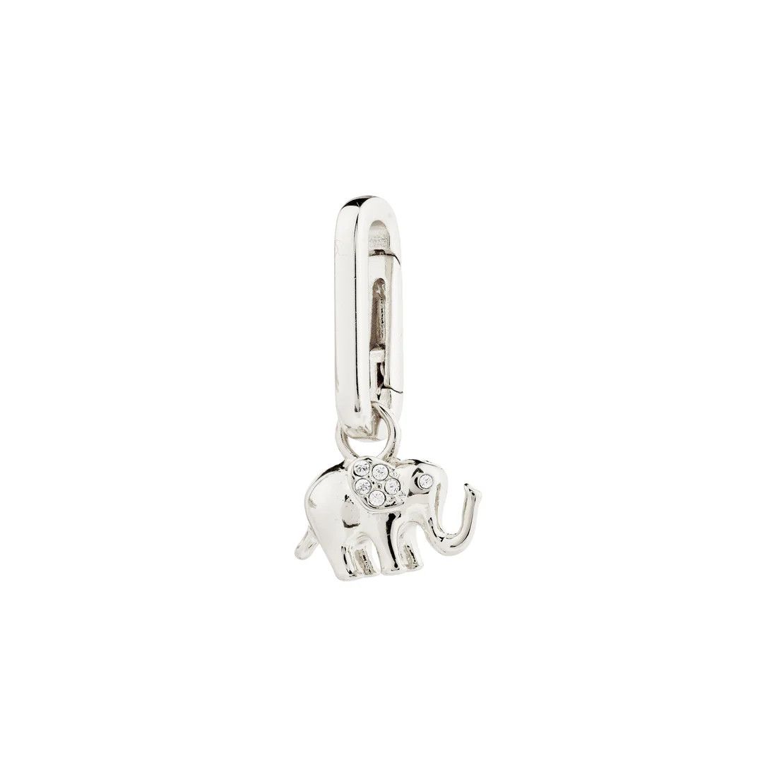 CHARM breloque pendentif élephant argent Pilgrim