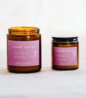 Chandelle Dans les bois   Lavande Sauvage 8 0z