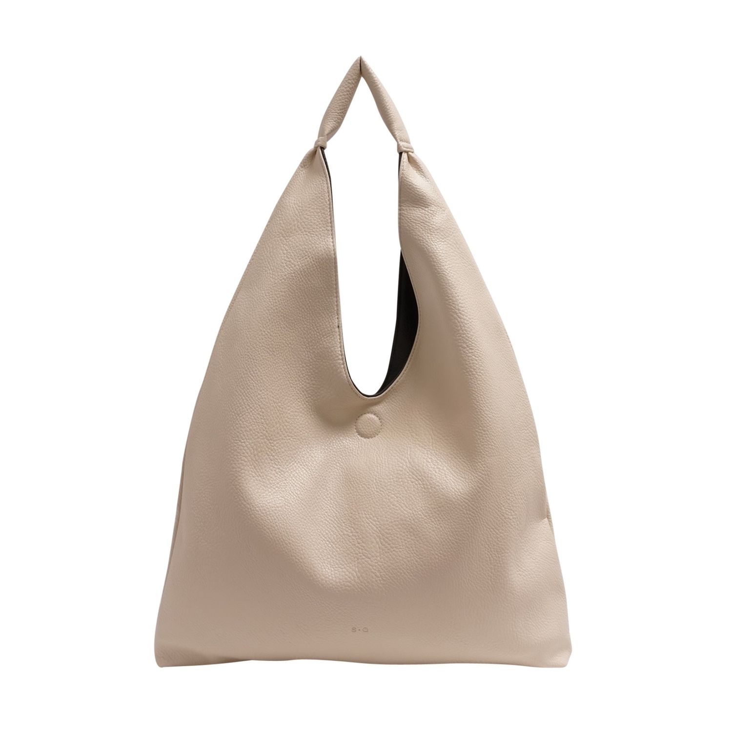 Sac à main 2 en 1 réversible Cecilia Marshmallow/Deep Forest   S.Q.