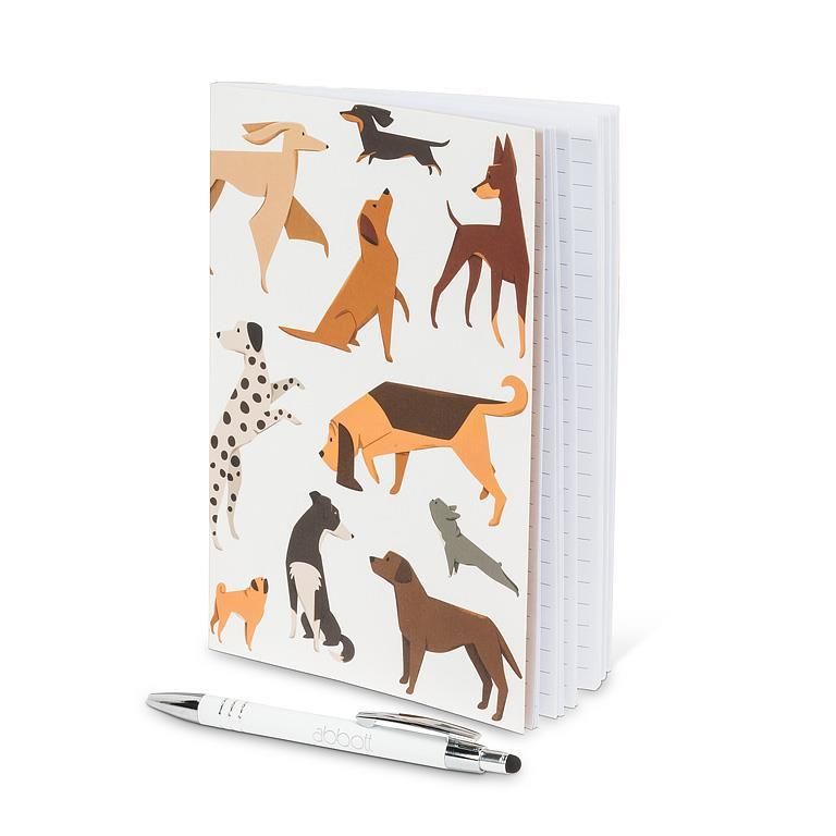 Cahier de notes ligné chiens