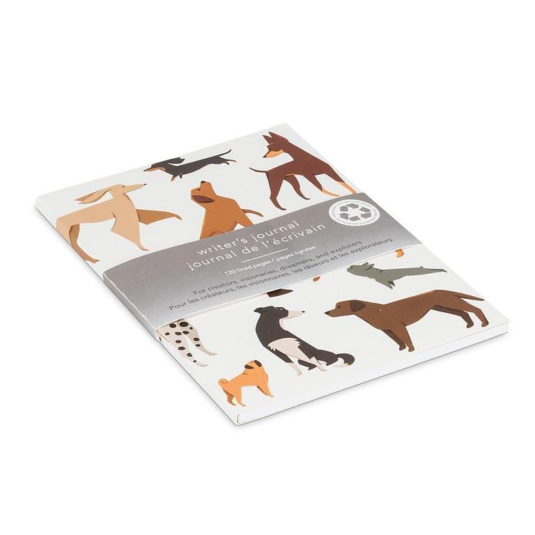 Cahier de notes ligné chiens