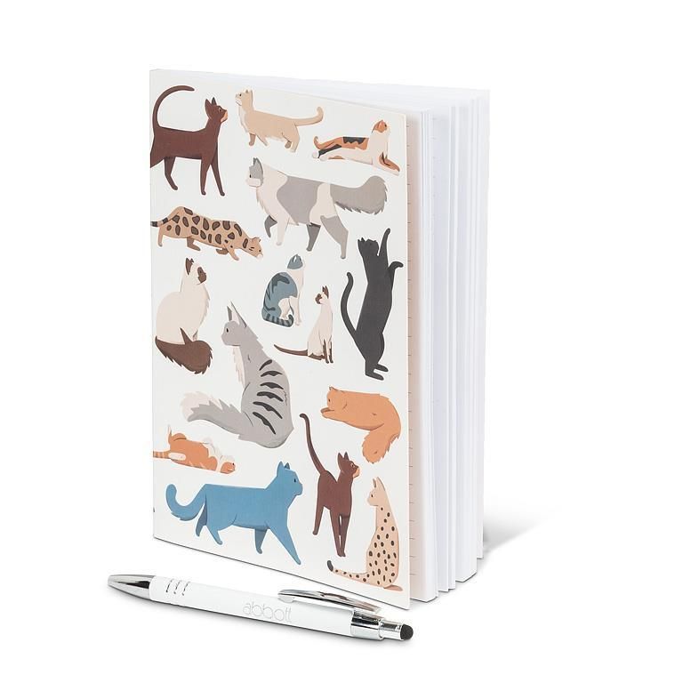 Cahier de notes ligné chats