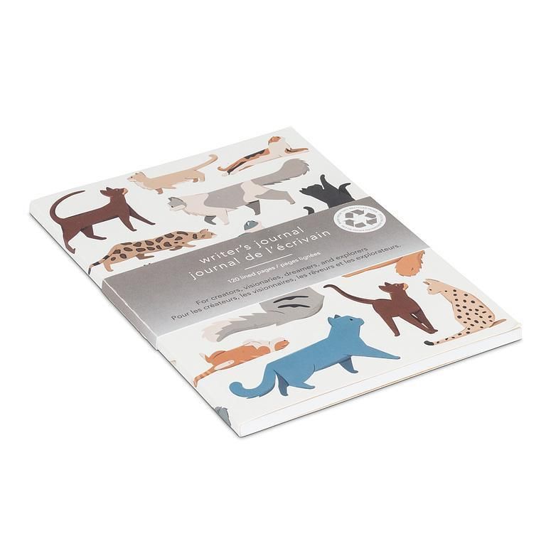 Cahier de notes ligné chats