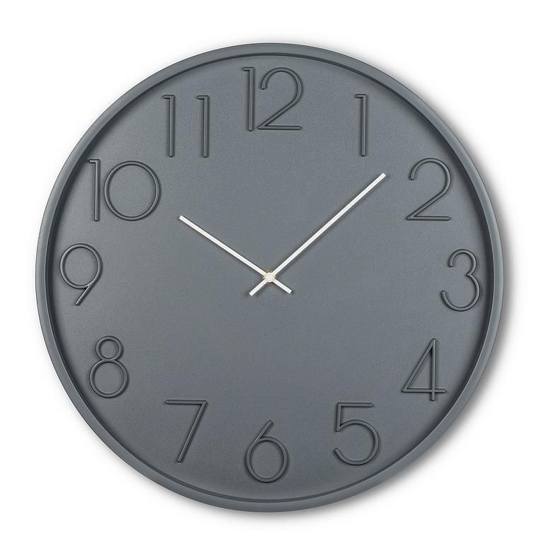 Horloge Charcoal 17.5&quot;D