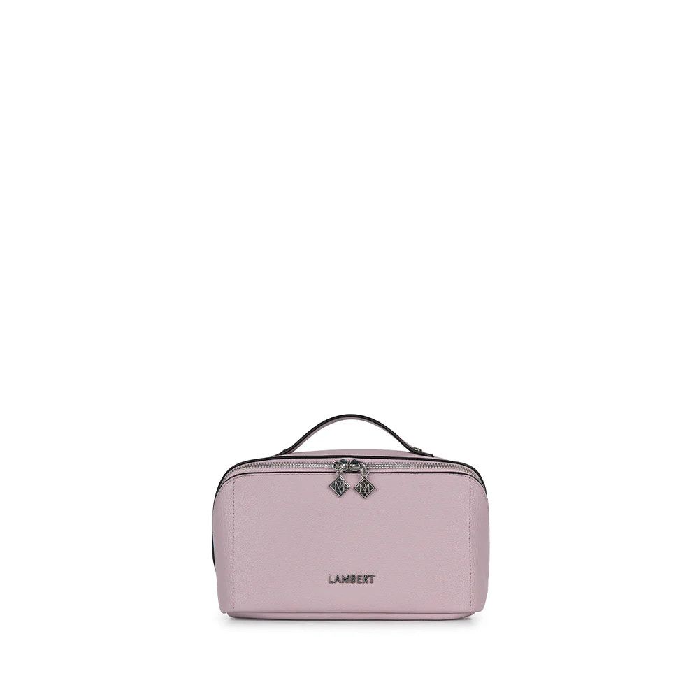 Jolie - Trousse à maquillage et toiletterie Lambert en cuir vegan Blueberrymilk