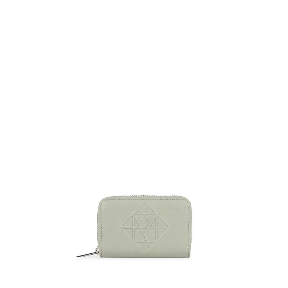 Megan - Portefeuille en cuir vegan Sage Pebr