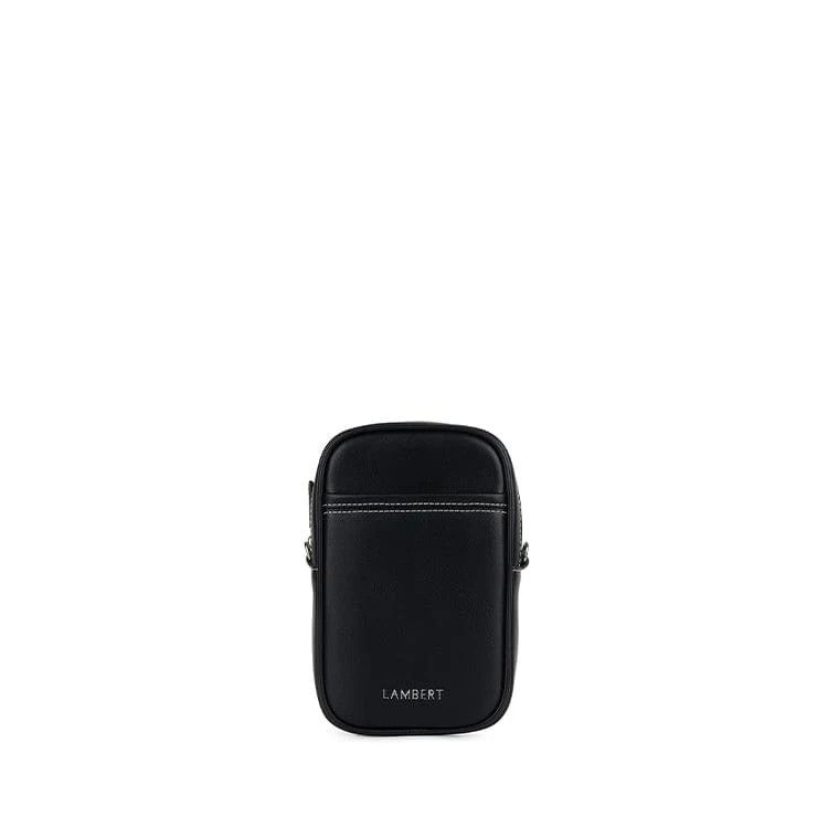 Izzy - Sac à bandoulière en cuir vegan Smor noir