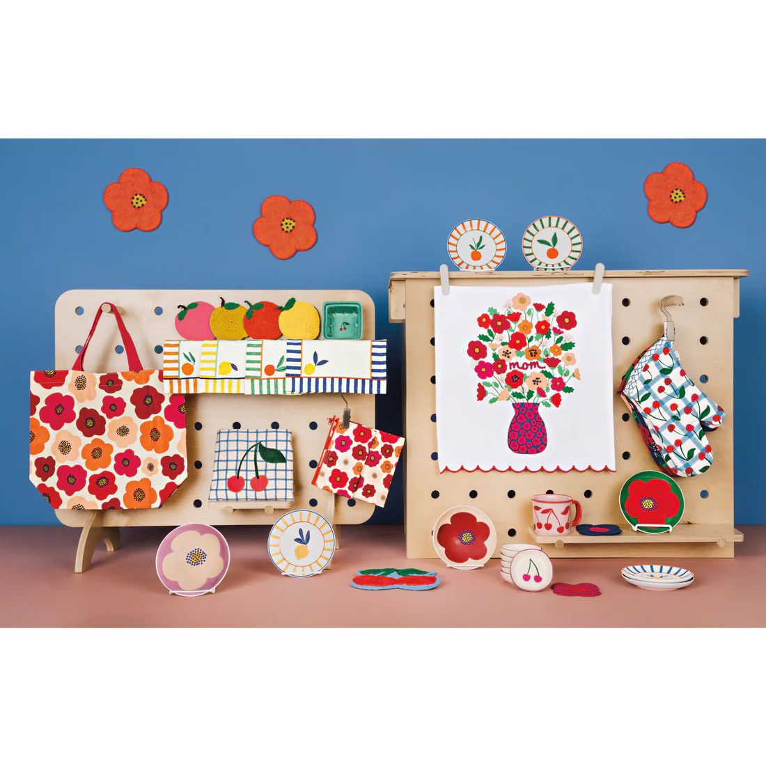 Ensemble de mitaines de four Very cherry