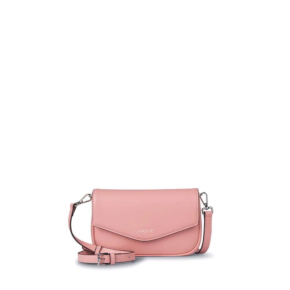 Le Gabby- Sac à main 2-en-1 en cuir vegan sorbet