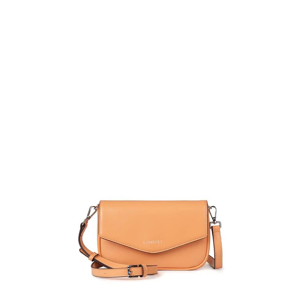 Le Gabby- Sac à main 2-en-1 en cuir vegan peach