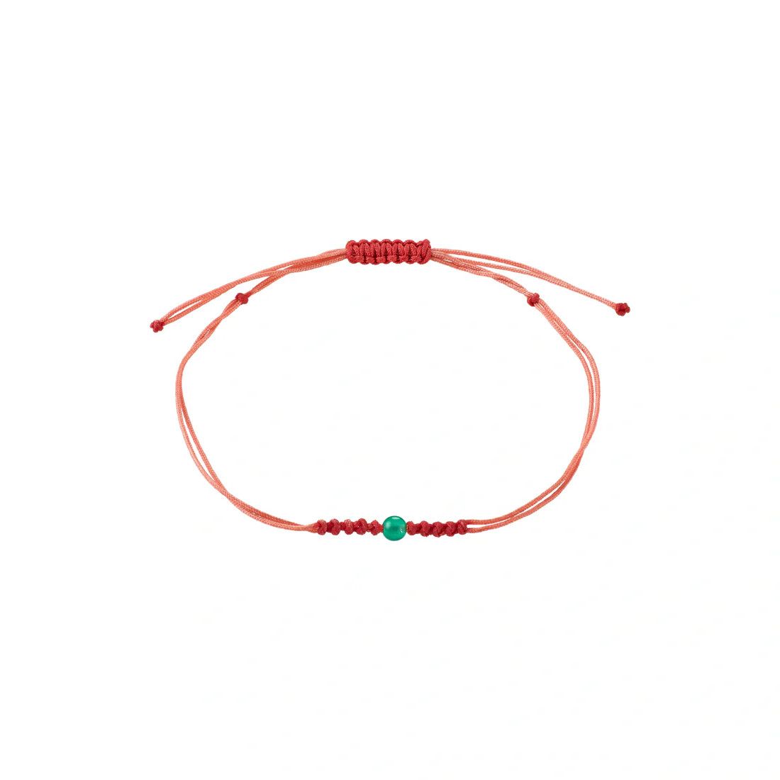 Bracelet Pilgrim pierre de naissance Mai Agate Verte
