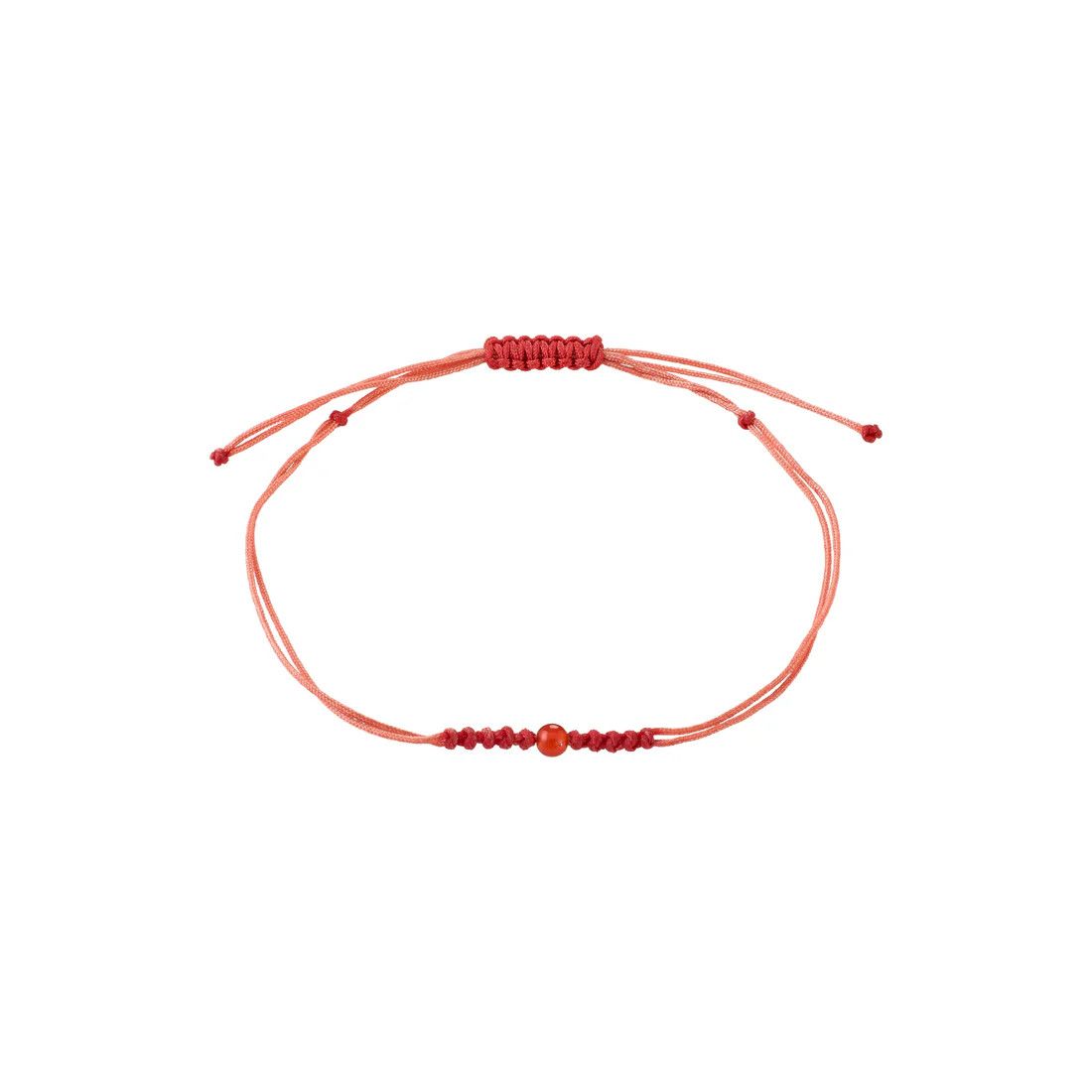 Bracelet Pilgrim pierre de naissance  Juillet Agate Rouge