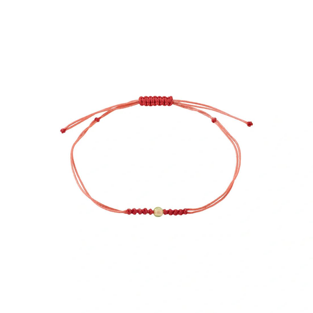 Bracelet Pilgrim pierre de naissance Aout Peridot Verte