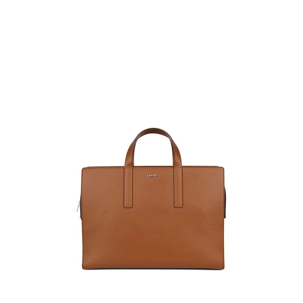 Helia  - Mallette 2 en 1 cuir vegan recyclé Lambert  Affogato  SMOR