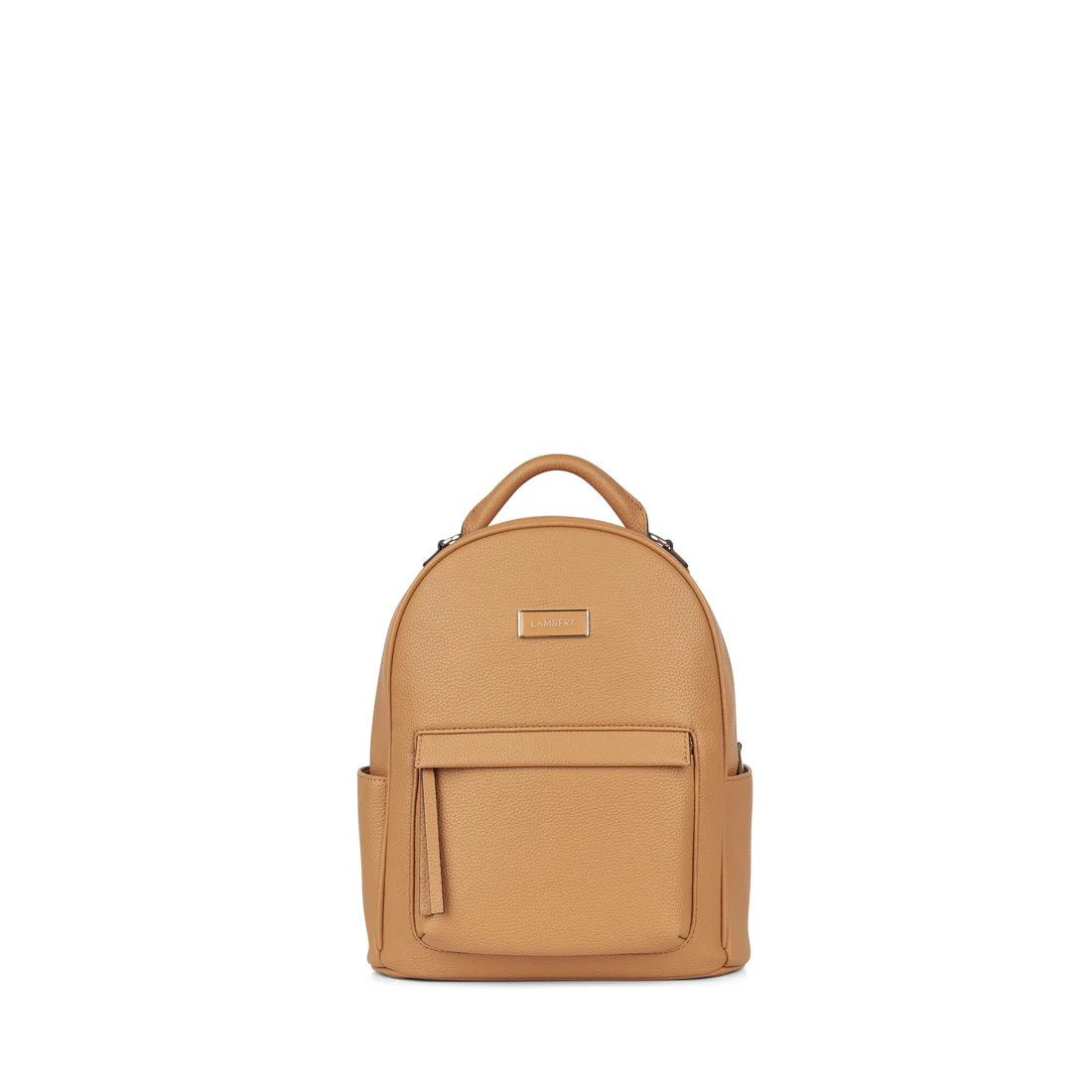 Le Maude - Sac à Dos 3-en-1 Cuir Vegan Camel- Pebr
