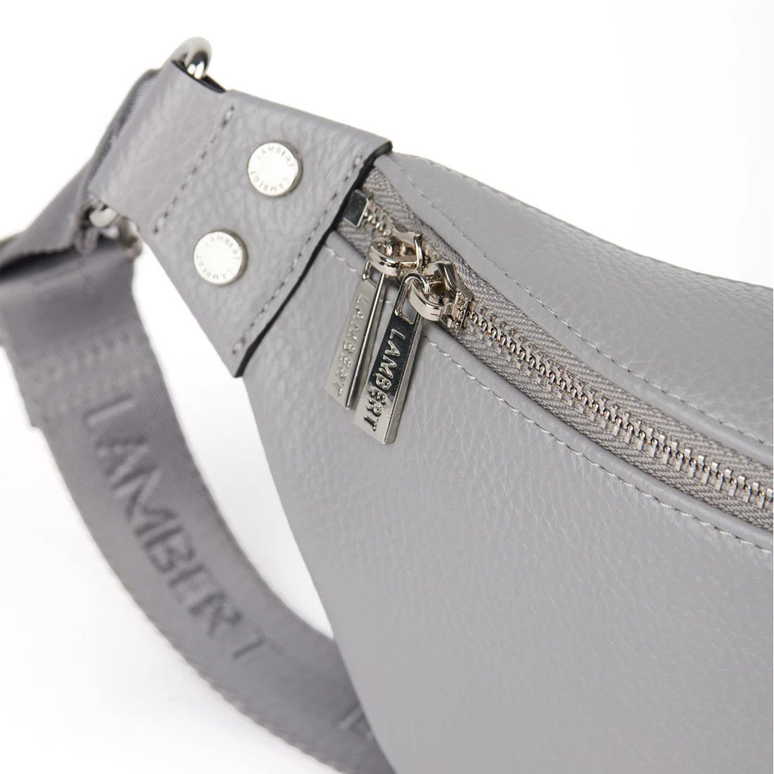 Le Sarah - Sac banane en cuir vegan Storm PEBR