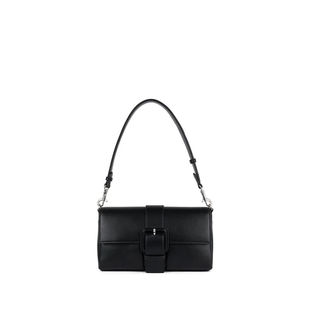 Le Elsie  - Sac à main 2-en-1 Cuir Vegan -  Noir