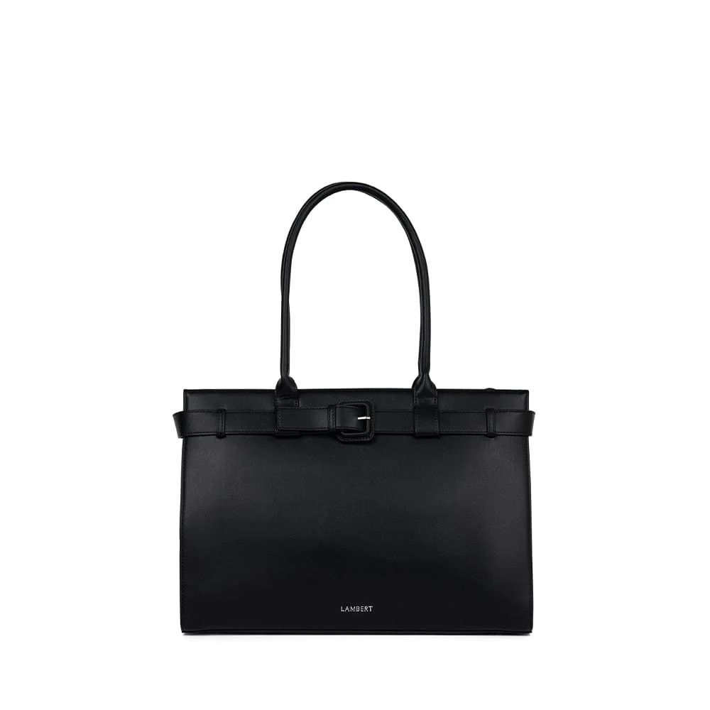 Le Odelia - Sac Fourre-Tout cuir vegan Smor Noir