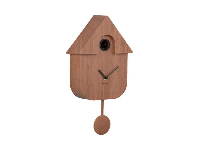 Horloge Karlsson Moderne  Cuckoo Dark Wood