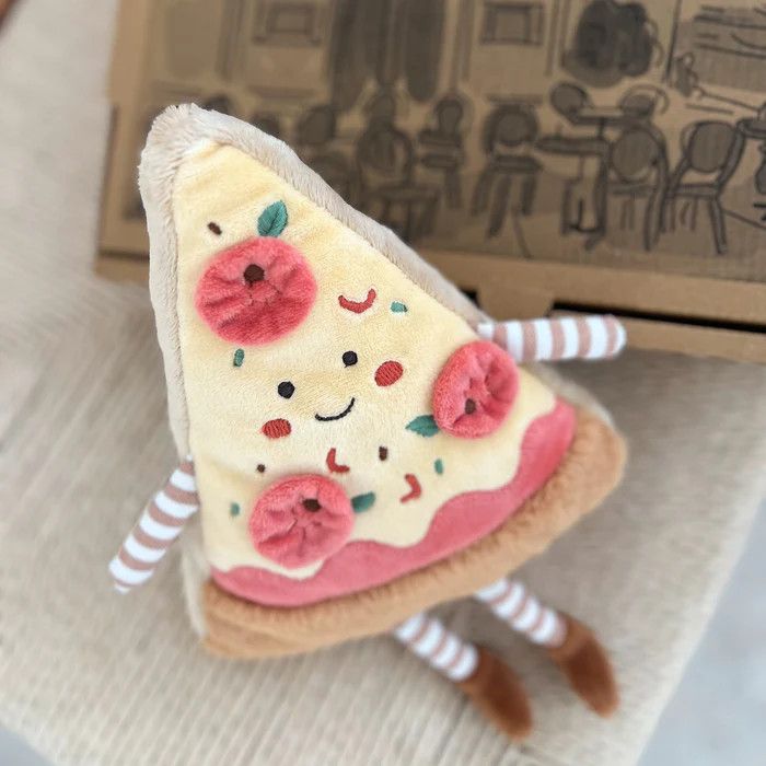 Peluche  Pizza Cosimo / Jaune