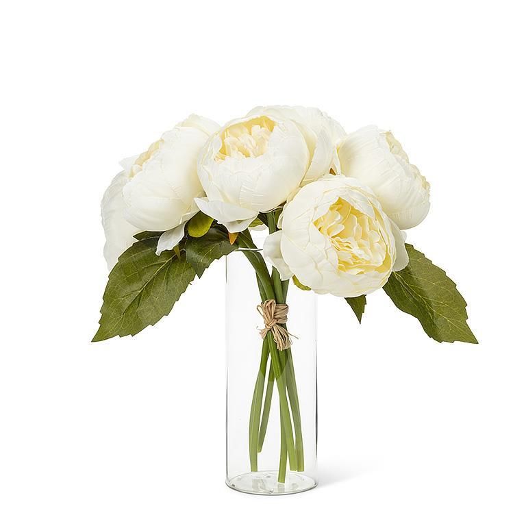 Bouquet Pivoine Blanche