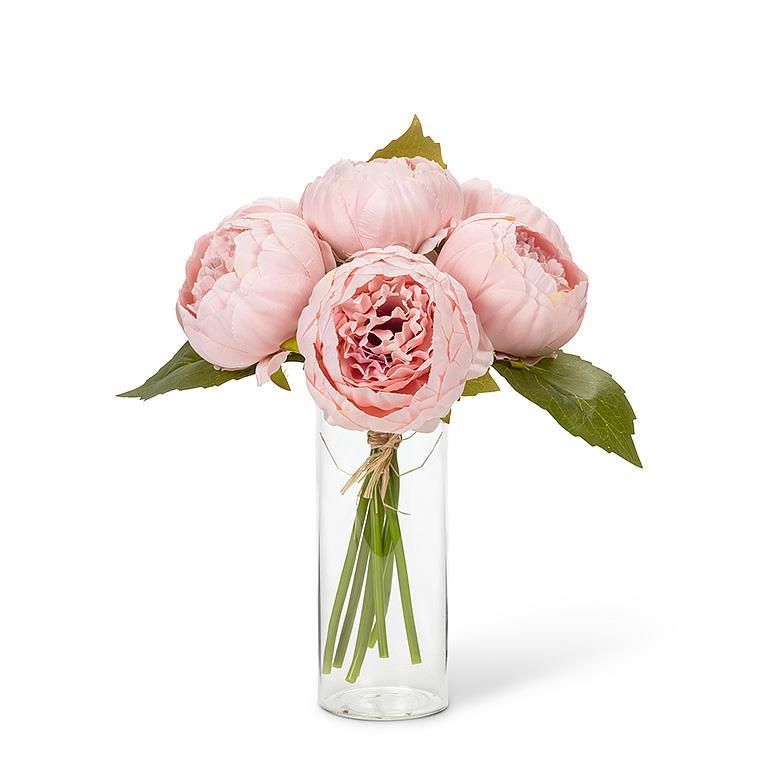 Bouquet Pivoine Rose Pâle