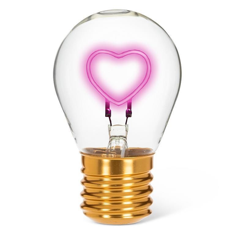 Ampoule Neon Coeur