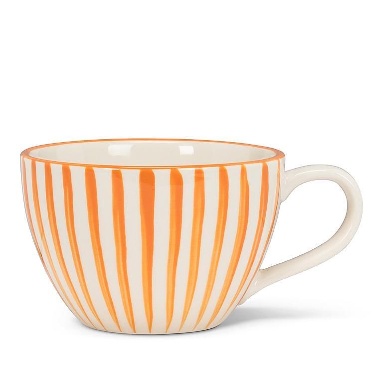 Cabana Tasse Ligne orange 12 oz