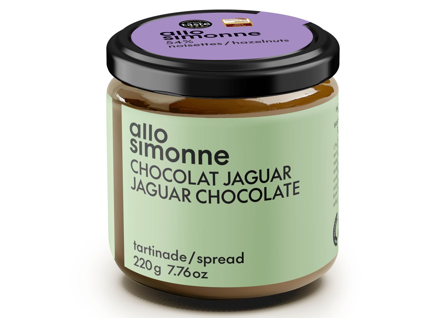 Tartinade Chocolat Jaguar - 220 g  Allo Simonne