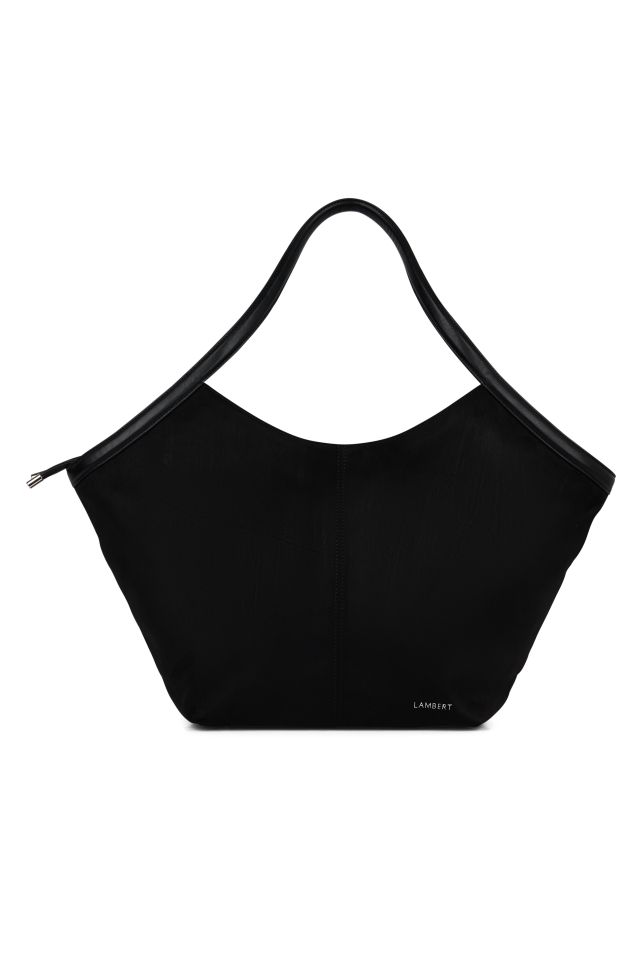 Le Alison - Sac fourre-tout en suède noir