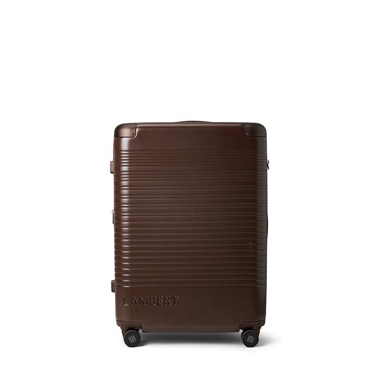 Le Milan- Valise d'enregistrement moyenne Chocolat