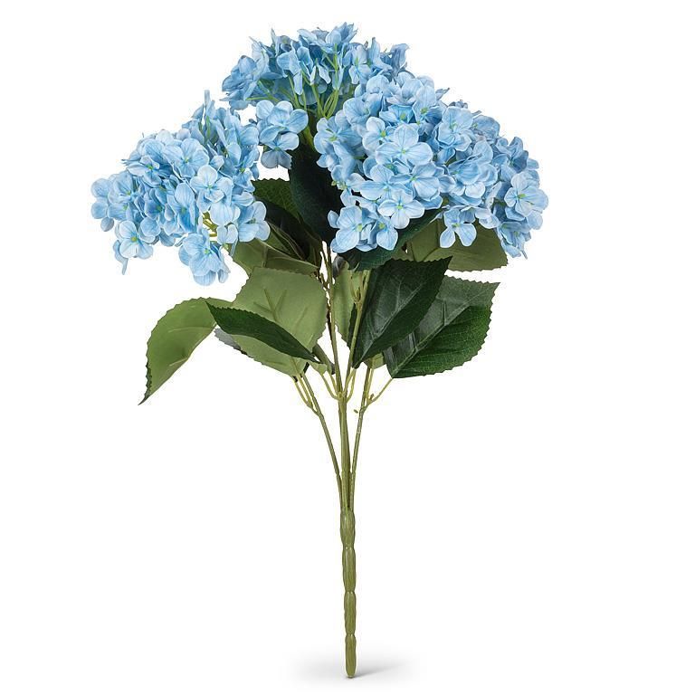 Bouquet Hydrangées Bleu 18"H
