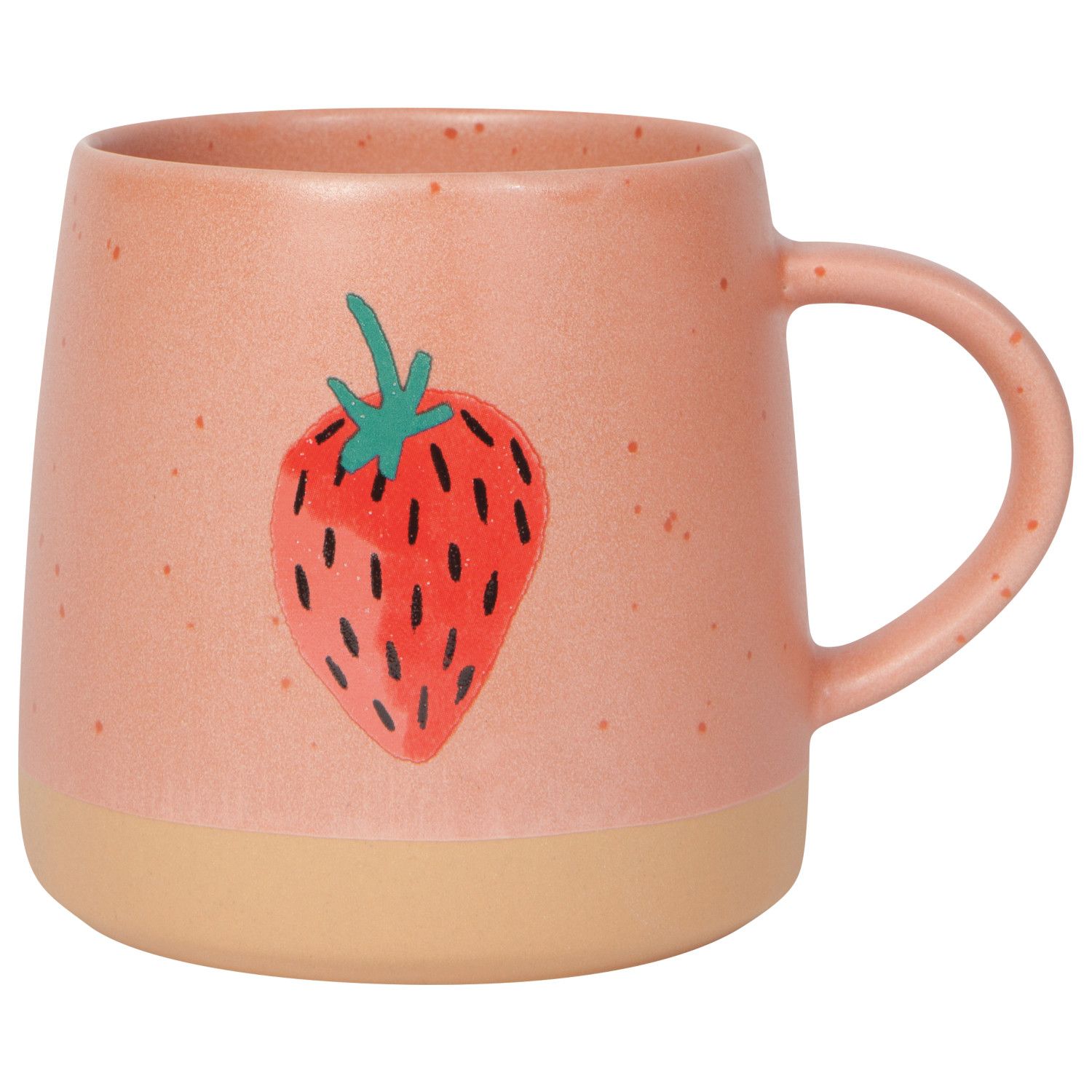 Mug Decal Glaze Fraise 12oz