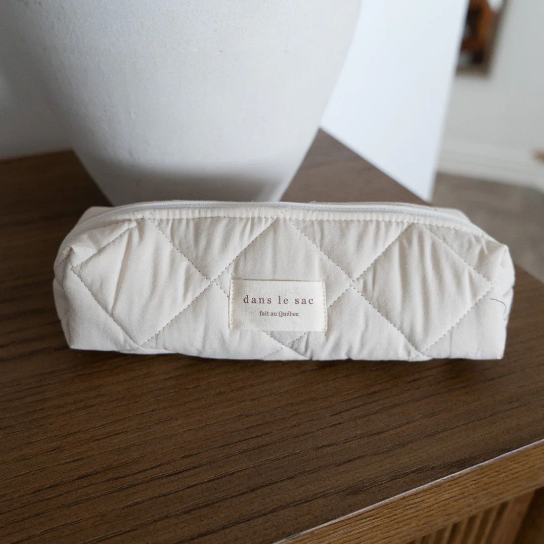 Étui à crayons - Crème