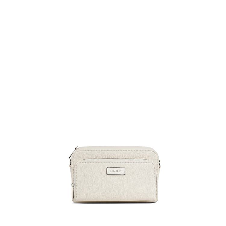 Le ANA - Sac à main 3 en 1 Lambert en cuir vegan porcelaine