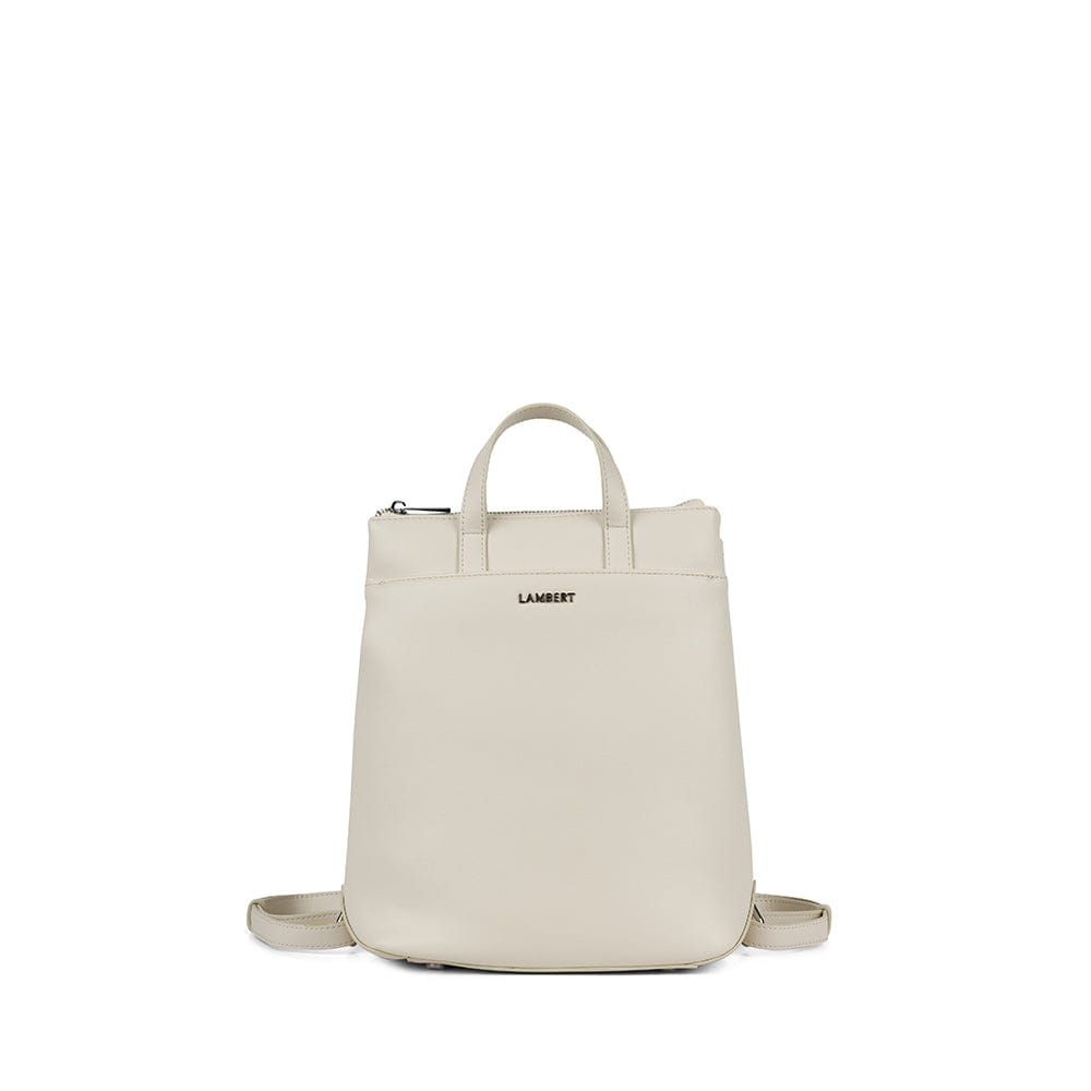 Le Millie - Sac à dos en cuir vegan porcelain