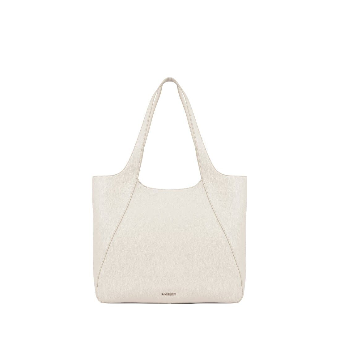 Le Stacey  Sac fourre-tout en cuir vegan porcelain