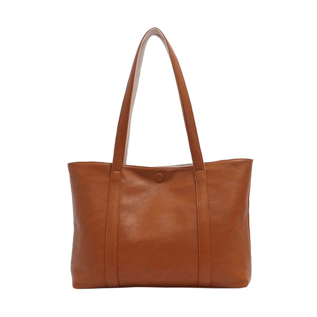 Sac fourre-tout réversible Lois 2 en 1 - Cognac / Avoine