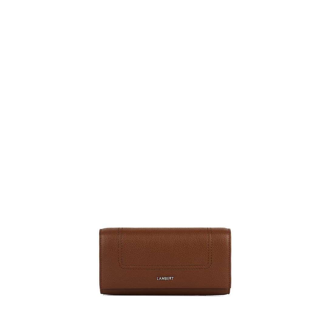 Le Alondra – Portefeuille moyen en cuir vegan hazelnut