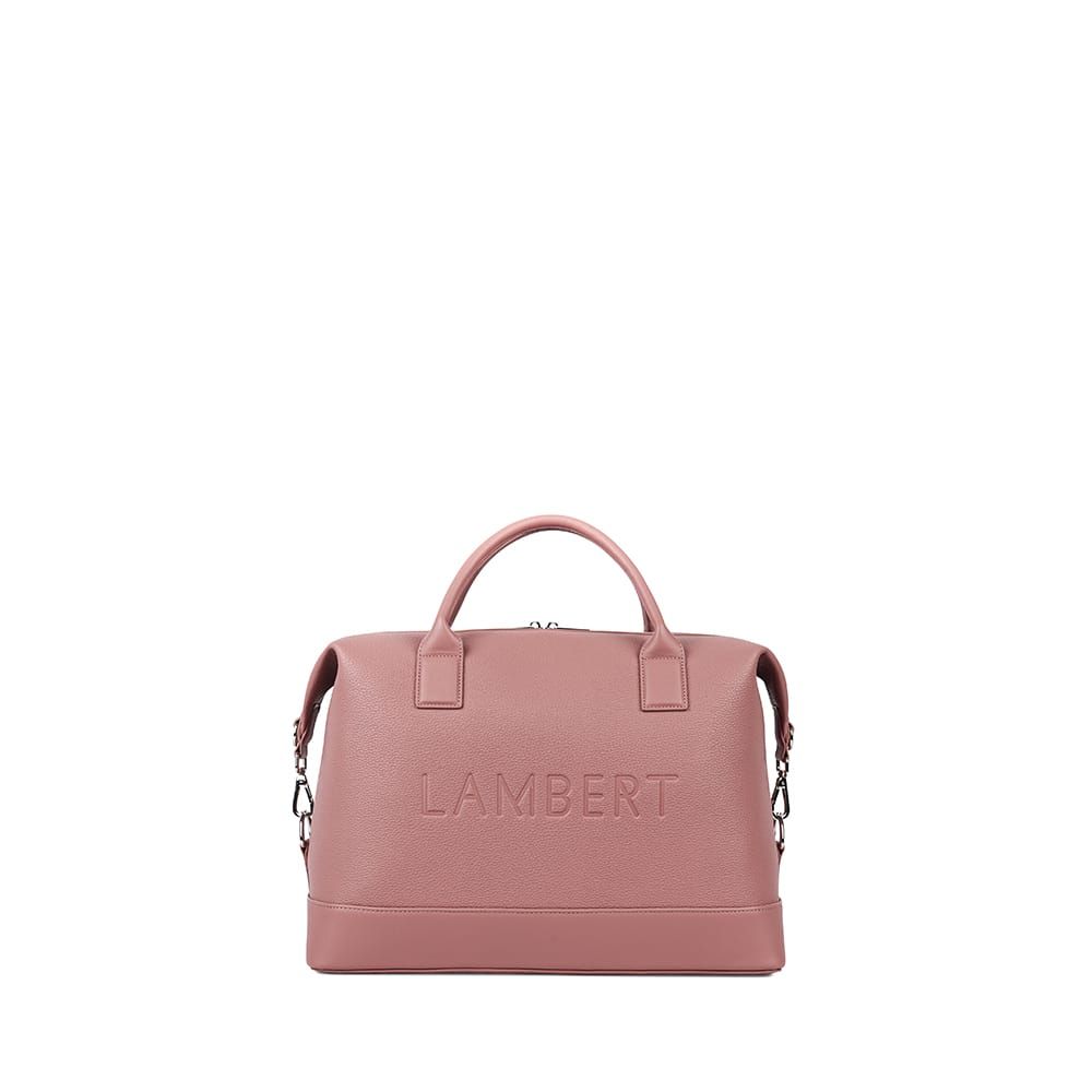 Le Mae3 - Sac de voyage Lambert fourre-tout en cuir vegan Clay