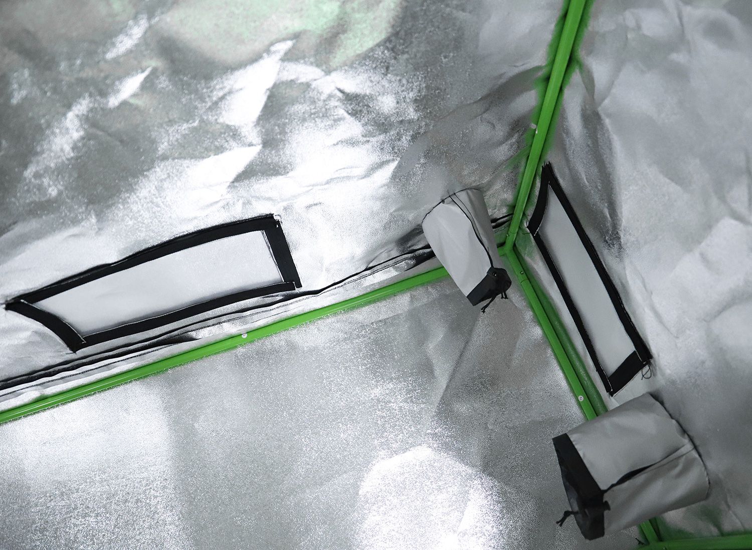 Growsane Growzelt 90x90x180 cm – stabil, lichtdicht & optimal reflektierend